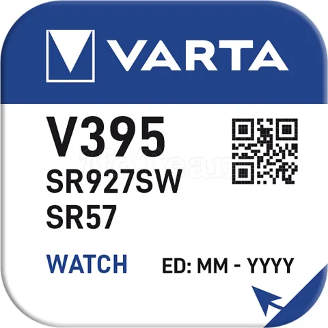 Photo de Pile plate Varta Silver type V395 (SR57) 1,55V