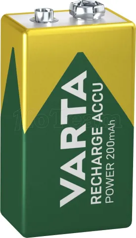 Photo de Pile rechargeable Varta Recharge Accu Power type E-Block (6LR61) 200mAh