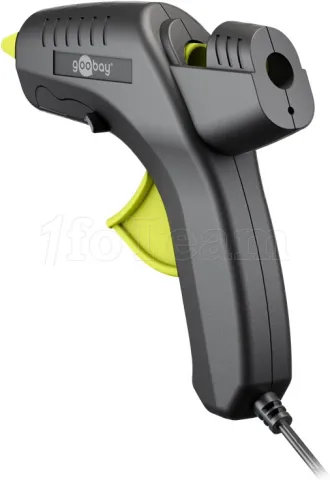 Photo de Pistolet à colle chaude Goobay pour bâtons de 11mm (Noir)