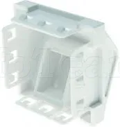 Photo de Plastron pour Keystone 1xRJ45 (Blanc)