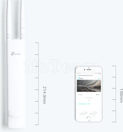 Photo de Point d'accès extérieur WiFi TP-Link Omada EAP113-Outdoor (300N)