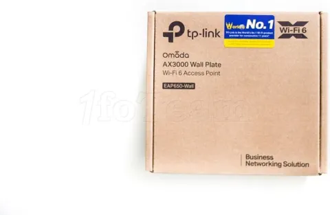 Photo de Point d'accès mural WiFi TP-Link Omada EAP650-Wall (AX3000)