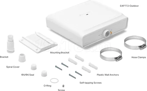 Photo de Point d'accès mural WiFi TP-Link Omada EAP772-Outdoor (BE9300)