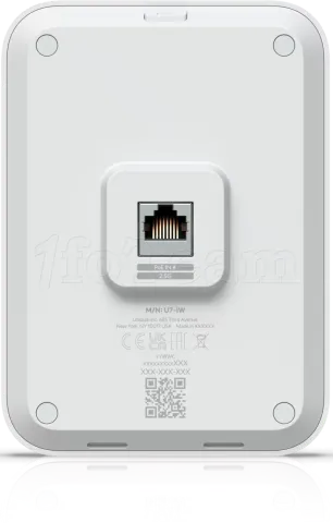 Photo de Point d'accès mural WiFi Ubiquiti UniFi U7 In-Wall (Blanc)