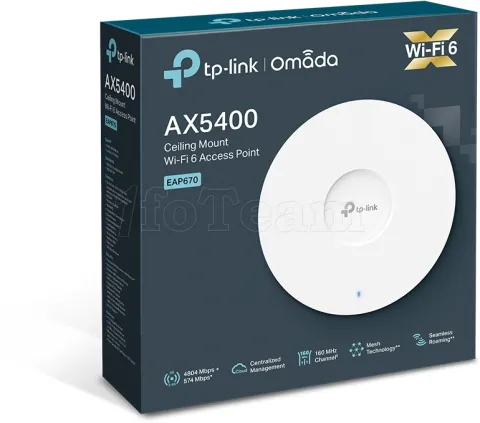 Photo de Point d'accès WiFi TP-Link EAP670 (AX3000)