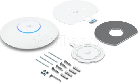 Photo de Point d'accès WiFi Ubiquiti UniFi 6 Plus AX3000 (Blanc)