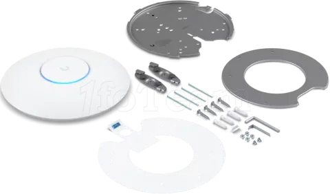 Photo de Point d'accès WiFi Ubiquiti UniFi 6 Pro AX5300 (Blanc)