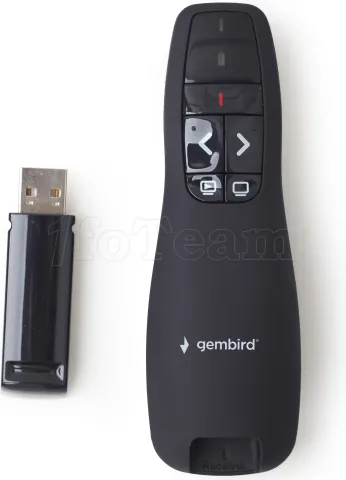 Photo de Pointeur Laser sans fil Gembird (Noir)