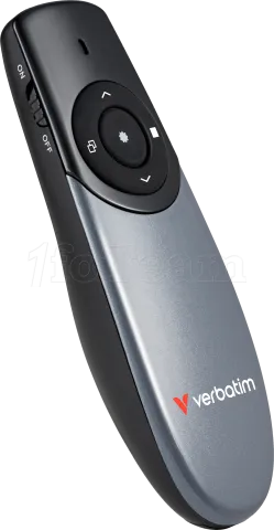 Photo de Pointeur Laser sans fil Verbatim Focus Wireless Presenter (Gris)