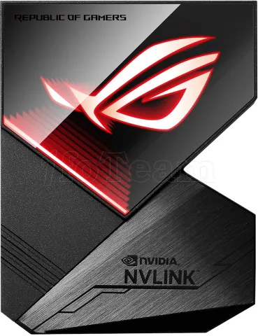 Photo de Pont SLI Asus Rog NVLink-4 RGB Connexion 4 voies GeForce RTX