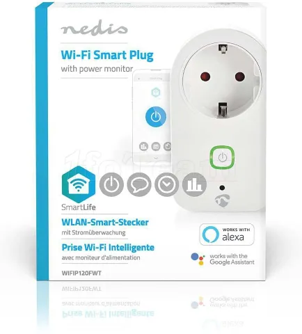 Photo de Prise connectée Wi-Fi Nedis Smartlife