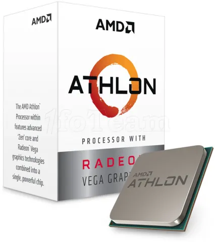 Photo de Processeur AMD Athlon 200GE Socket AM4 (3,2 Ghz)