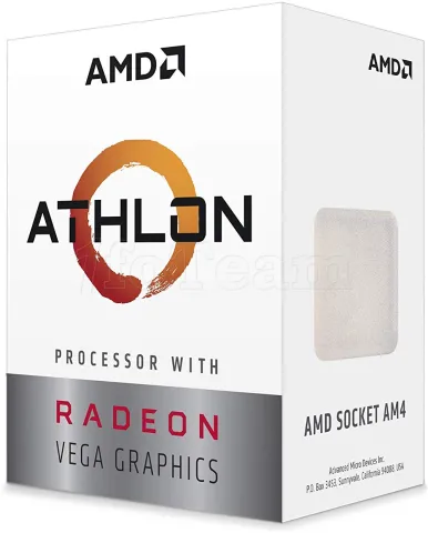Photo de Processeur AMD Athlon 240GE Socket AM4 (3,5 Ghz)