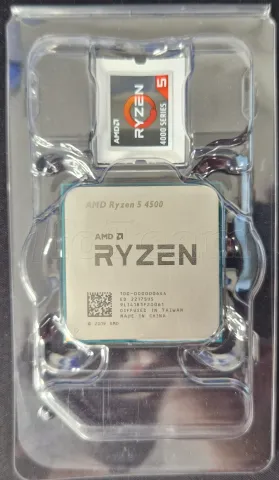 Photo de Processeur AMD Ryzen 5 4500 Socket AM4 (3,6Ghz) (Sans iGPU) - SN 9LI4183P20061 - ID 189551