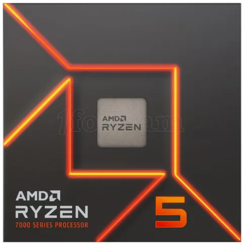 Photo de Processeur AMD Ryzen 5 7600X (5,3 Ghz) AM5 - Version OEM (Tray)