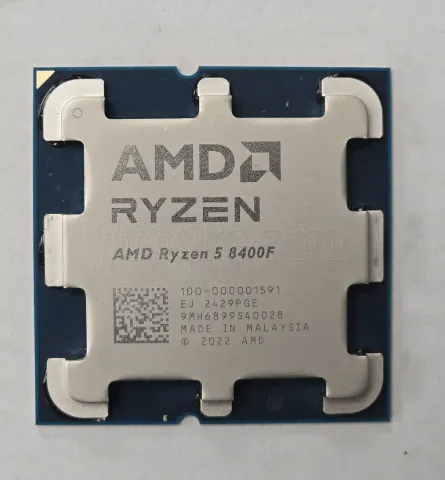 Photo de Processeur AMD Ryzen 5 8400F (4,7Ghz) AM5 - Sans iGPU Version OEM (Tray) - S/N 9MH6899S40028 - ID 221416