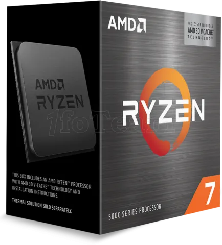 Photo de Processeur AMD Ryzen 7 5700X3D Socket AM4 (4,1Ghz) (Sans iGPU)