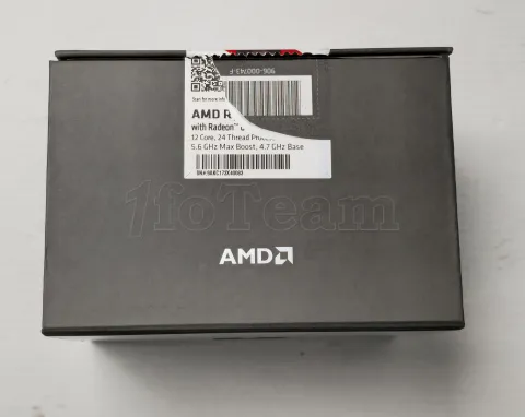 Photo de Processeur AMD Ryzen 9 7900X (5,6 Ghz) AM5 - S/N9AKC173X40083 - ID 221428