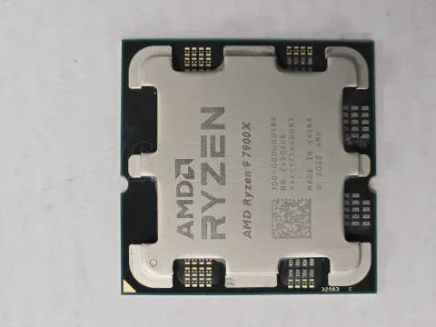 Photo de Processeur AMD Ryzen 9 7900X (5,6 Ghz) AM5 - S/N9AKC173X40083 - ID 221428