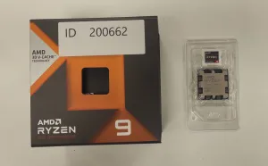 Photo de Processeur AMD Ryzen 9 7950X3D Raphael AM5 (5,7 Ghz) - SN 9KT9006S30134 - ID 200662