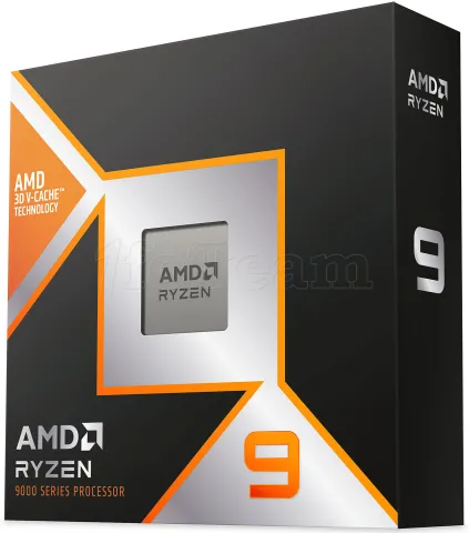 Photo de Processeur AMD Ryzen 9 9900X3D (5,2 Ghz) AM5 Version OEM (Tray)