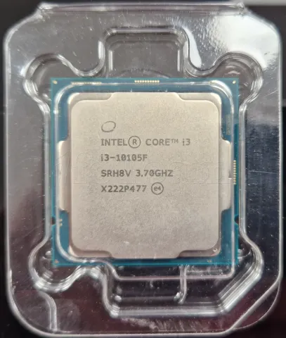 Photo de Processeur Intel Core i3-10105F Comet Lake (3,7Ghz) (Sans iGPU) - SN U2DE347001484 // X222P477 - ID 189525