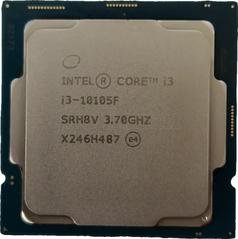 Photo de Processeur Intel Core i3-10105F Comet Lake (3,7Ghz) (Sans iGPU) - SN U2ND588302173 - ID 197789