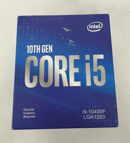 Photo de Processeur Intel Core i5-10400F (4,3 Ghz) LGA 1200 - Sans iGPU - S/N U4S61C6503490 - ID 223393