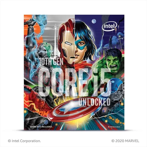 Photo de Processeur Intel Core i5-10600KA Avengers Collector's Edition (4,1Ghz)