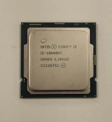 Photo de Processeur Intel Core i5-10600KF Comet Lake (4,1Ghz) (Sans iGPU) - SN 735858447713 - ID 205074