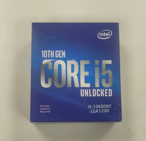Photo de Processeur Intel Core i5-10600KF Comet Lake (4,1Ghz) (Sans iGPU) - SN U2N48X4003018 - ID 205563