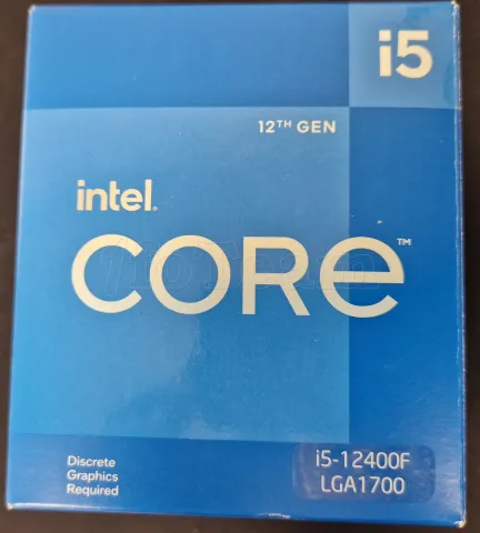 Photo de Processeur Intel Core i5-12400F Alder Lake-S (2,5Ghz) (Sans iGPU) - S/N U29J3B8704630 - ID 188056