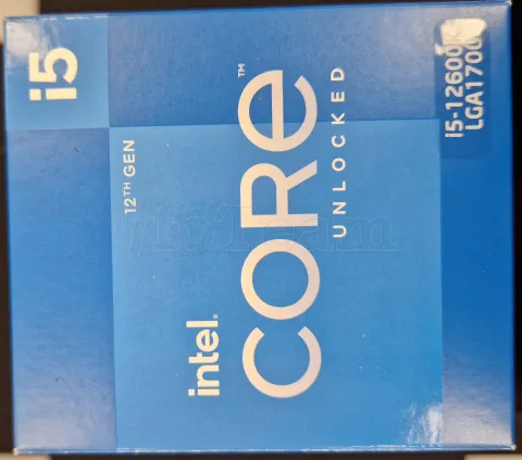 Photo de Processeur Intel Core i5-12600K Alder Lake-S (3,7Ghz) (Sans iGPU) - SN U2KF475701488 // X209L662 - ID 189017