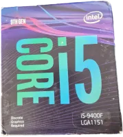 Photo de Processeur Intel Core i5-9400F (2,9 Ghz) (Sans iGPU)  - SN U16K1Q7702101 // X145L846 - ID 194086