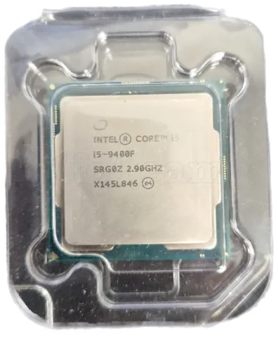 Photo de Processeur Intel Core i5-9400F (2,9 Ghz) (Sans iGPU)  - SN U16K1Q7702101 // X145L846 - ID 194086