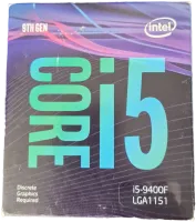 Photo de Processeur Intel Core i5-9400F (2,9 Ghz) (Sans iGPU) - SN U1N77F9402829 // X141J639 - ID 194664