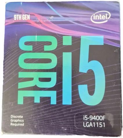 Photo de Processeur Intel Core i5-9400F (2,9 Ghz) (Sans iGPU) - SN U1N77F9402829 // X141J639 - ID 194664