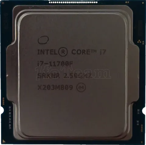 Photo de Processeur Intel Core i7-11700F Rocket Lake (2,5Ghz) (Sans iGPU) - SN U2L53X2301820 - ID 199002