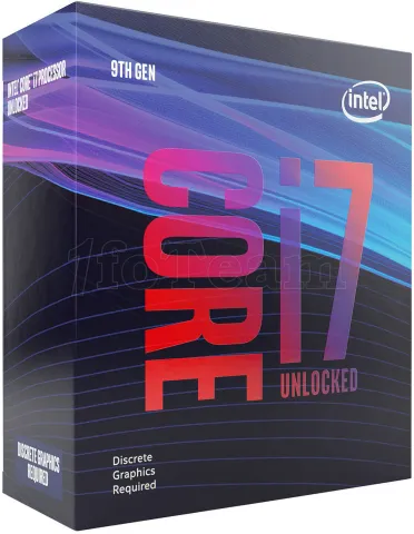Photo de Processeur Intel Core i7-9700KF (3,6 Ghz) (Sans iGPU) Version OEM (Tray)