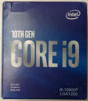 Photo de Processeur Intel Core i9-10900F Comet Lake (2,8 Ghz) (Sans iGPU) - SN U2R267T404179 - ID 200906