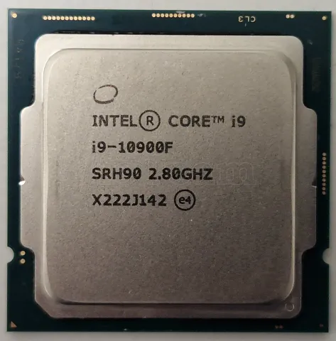 Photo de Processeur Intel Core i9-10900F Comet Lake (2,8 Ghz) (Sans iGPU) - SN U2R267T404179 - ID 200906