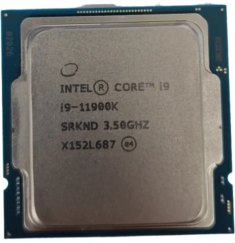 Photo de Processeur Intel Core i9-11900K Rocket Lake (3,5Ghz) Version OEM (Tray) - SN U1UM127102026 // X152L687 - ID 194646