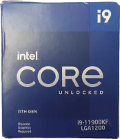 Photo de Processeur Intel Core i9-11900KF Rocket Lake (3,5Ghz) (Sans iGPU) - SN 812G4Y4601712 - ID 199003