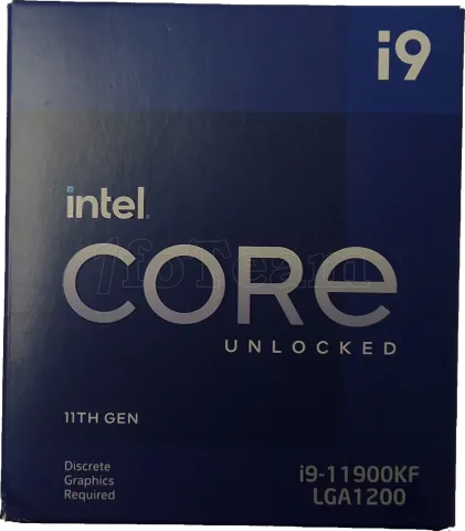 Photo de Processeur Intel Core i9-11900KF Rocket Lake (3,5Ghz) (Sans iGPU) - SN 81V80E1600182 - ID 199000