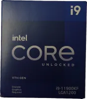 Photo de Processeur Intel Core i9-11900KF Rocket Lake (3,5Ghz) (Sans iGPU) - SN 81V80E1600182 - ID 199000