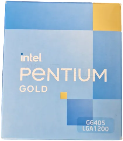 Photo de Processeur Intel Pentium G6405 Dual Core Gold (4,1 Ghz) - SN U2231MA800135 // X248E758 - ID 194668