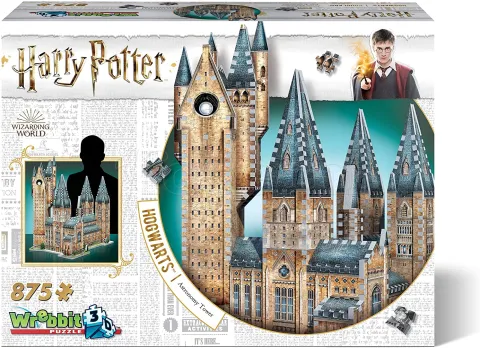 Photo de Puzzle 3D - Harry Potter : Poudlard La tour d'astronomie (875 pièces)