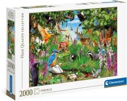 Photo de Puzzle Clementoni - Forêt fantastique (2000 pièces)