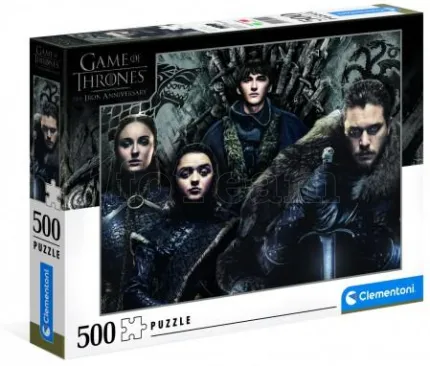 Photo de Puzzle Clementoni : Game of Thrones (500 pièces)