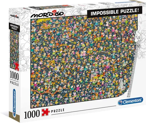 Photo de Puzzle Clementoni - Impossible puzzle : Guillermo Mordillo (1000 pièces)